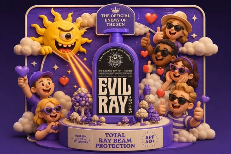 해외 캠페인 아이디어 ‘태양을 악마로 만든 호주 Evil Ray 선크림’