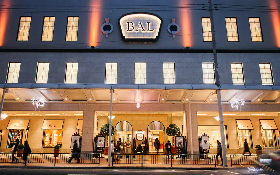 교토 BAL의 하이엔드 쇼핑몰 브랜딩