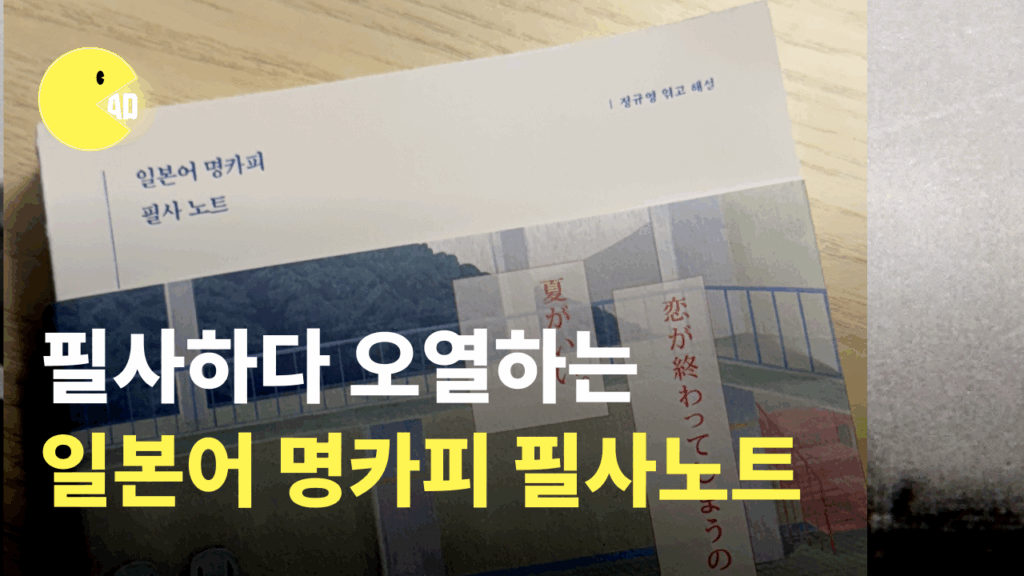 29년차 카피라이터가 선정 일본 카피 TOP 100 ! 필사하다 오열하는 일본어 명카피 필사노트