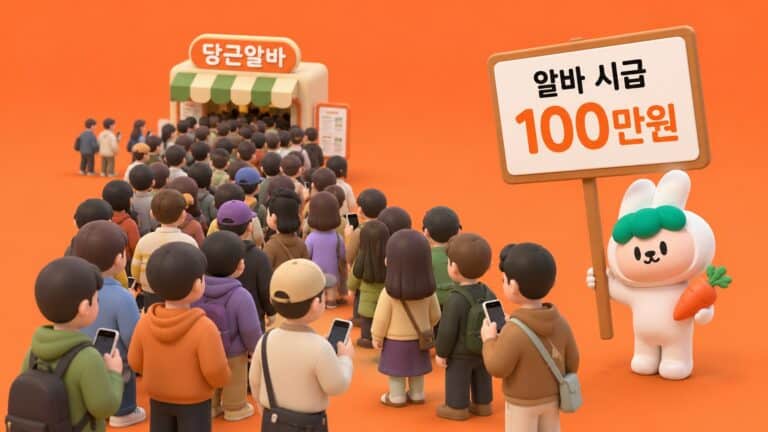 당근에 올린 채용 공고, 시급 100만원 알바에 4만 명이 몰렸다