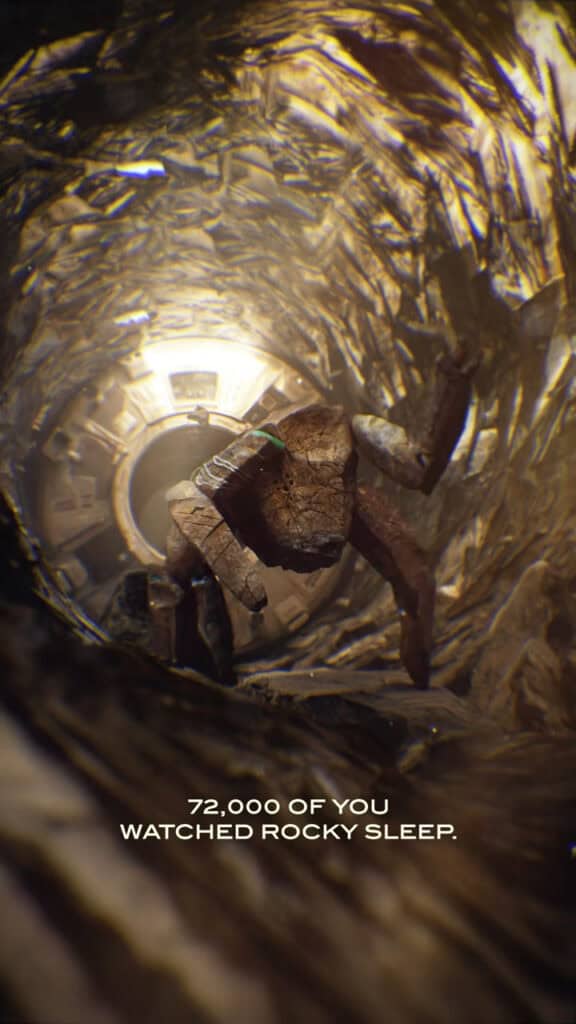 프로젝트 헤일메리 마케팅 전략 분석: 스포일러부터 팬덤 확산까지 19 VS RockyWakesUpfromSleepCycle ProjectHailMaryTikTok 025