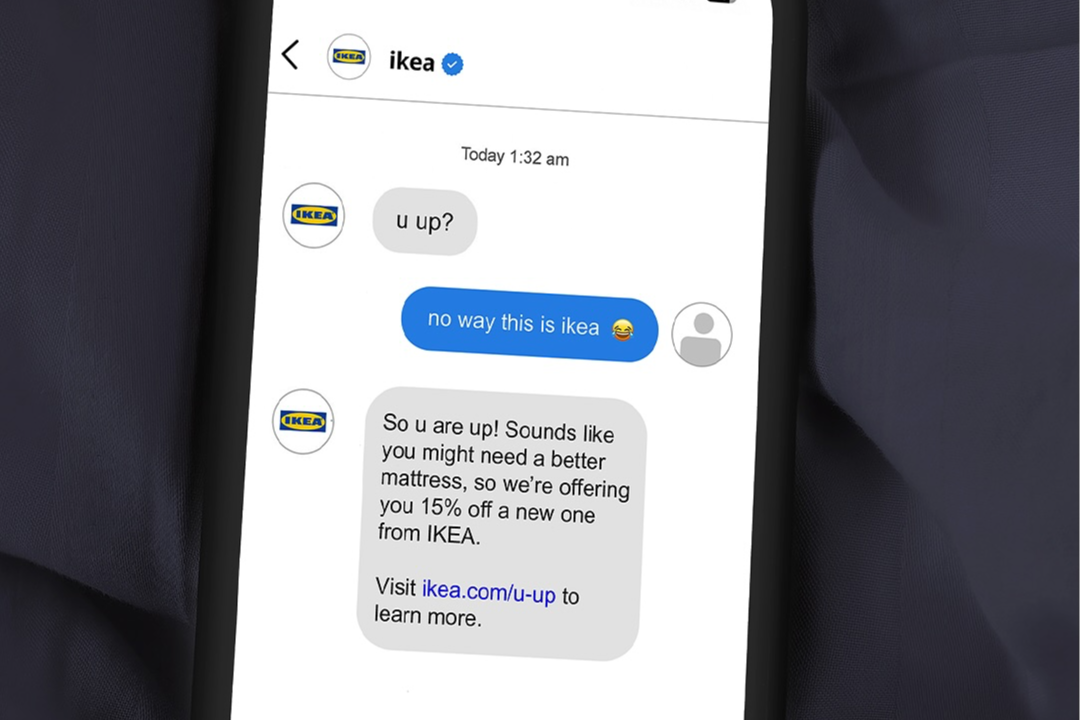 이케아 자니..? 새벽에 온 전남친 바이브의 DM, 정체는 이케아? 24 tistory 1514 edited If you saw this campaign you probably need a better mattress.We worked wi