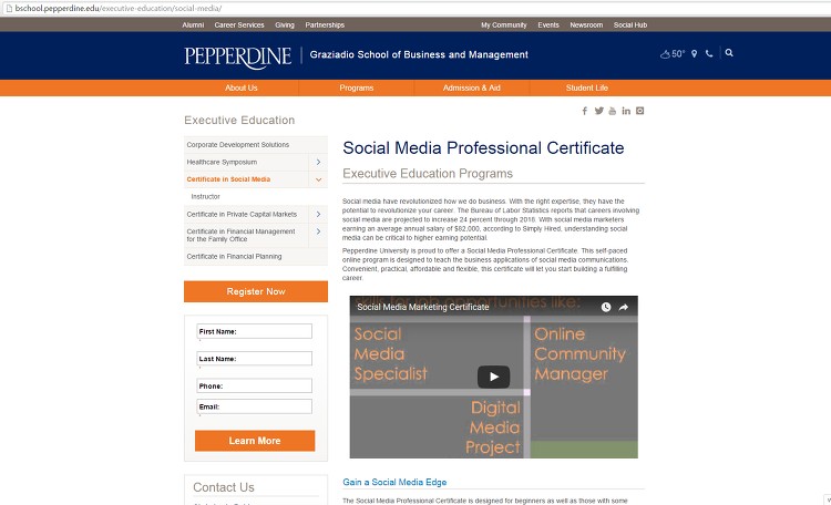 tistory 430 pepperdine
