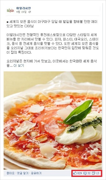 페이스북 사용설명서 - 이딸라시안 성공스토리 14 이딸라시안