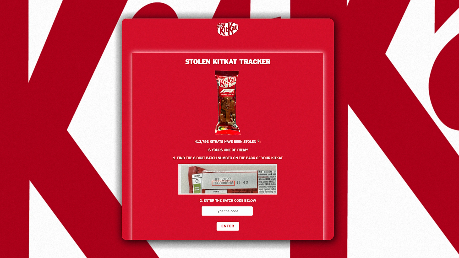 KitKat tracker